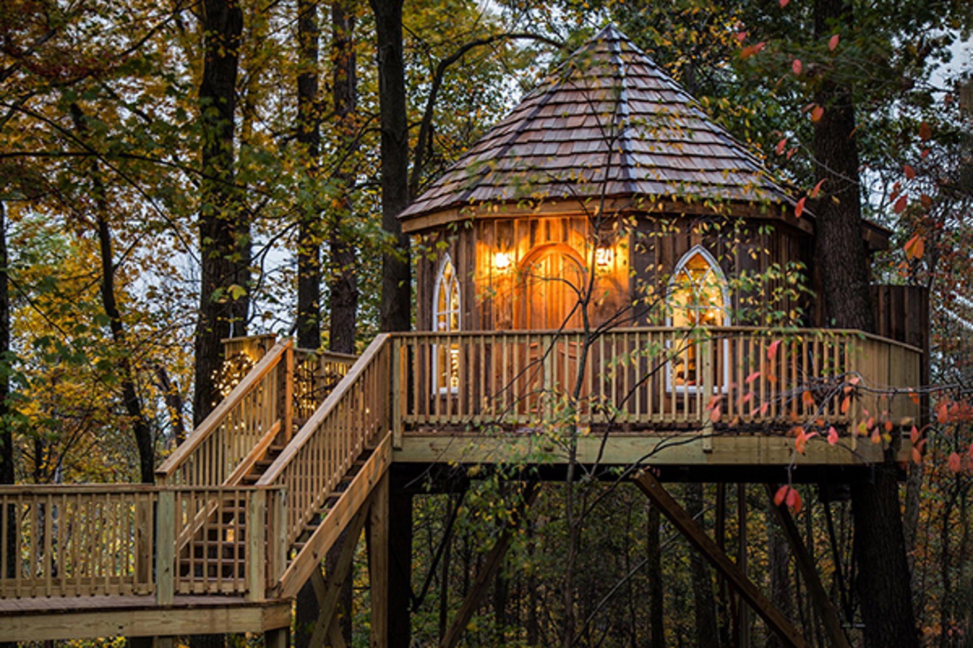 Ohio Treehouse Cabins Make For a Peaceful Getaway in Amish Country