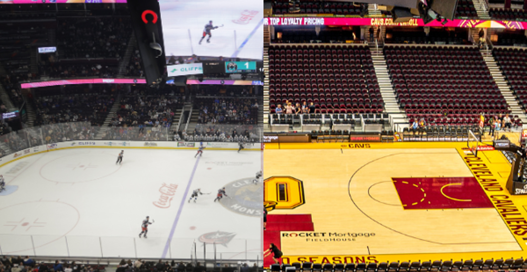Courtesy Rocket Mortgage FieldHouse, Courtesy Erik Drost via Flickr