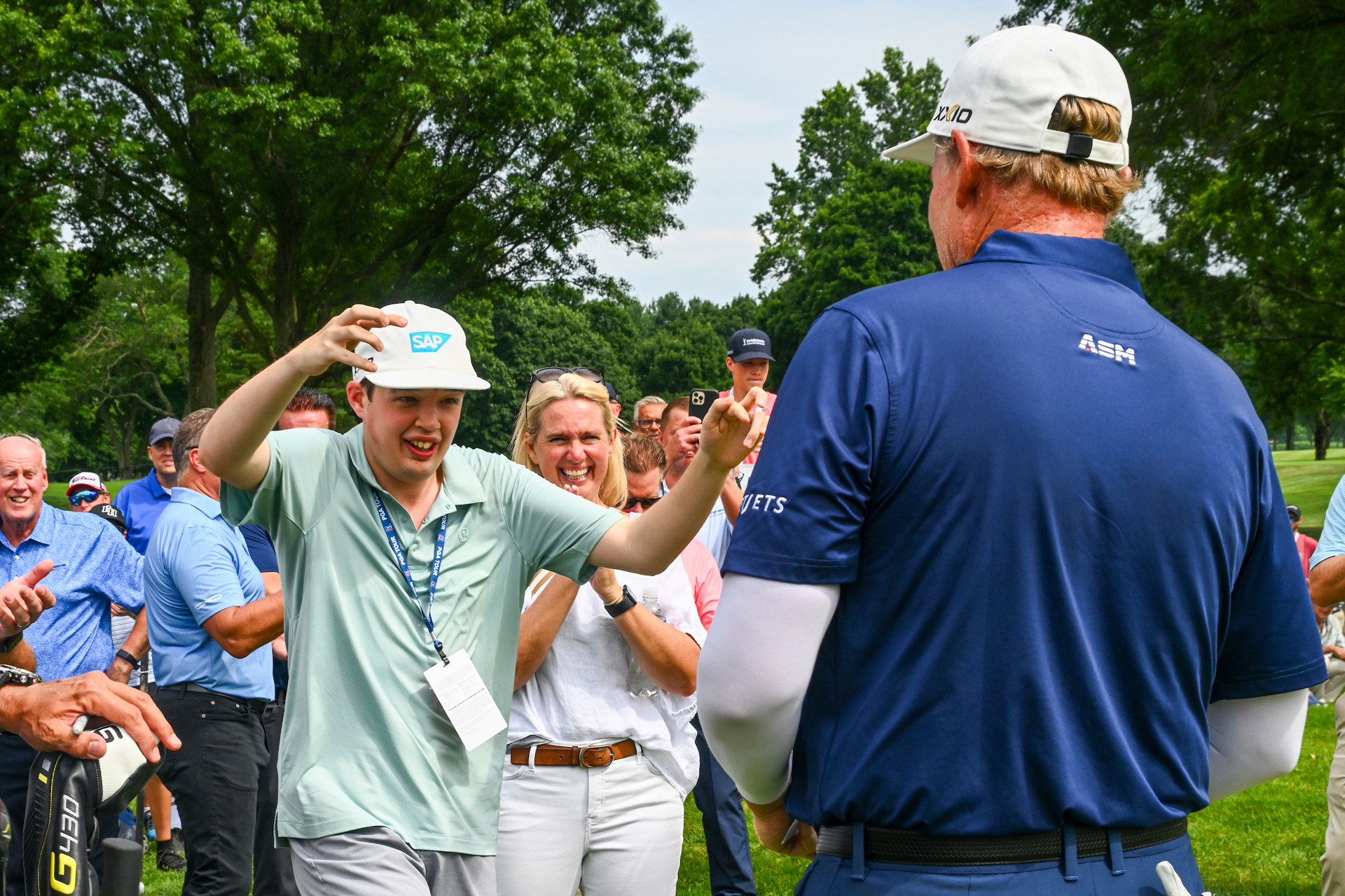 Ernie Els Focuses on Autism at Akron Children’s Hospital Before Kaulig Companies Championship Title Defense