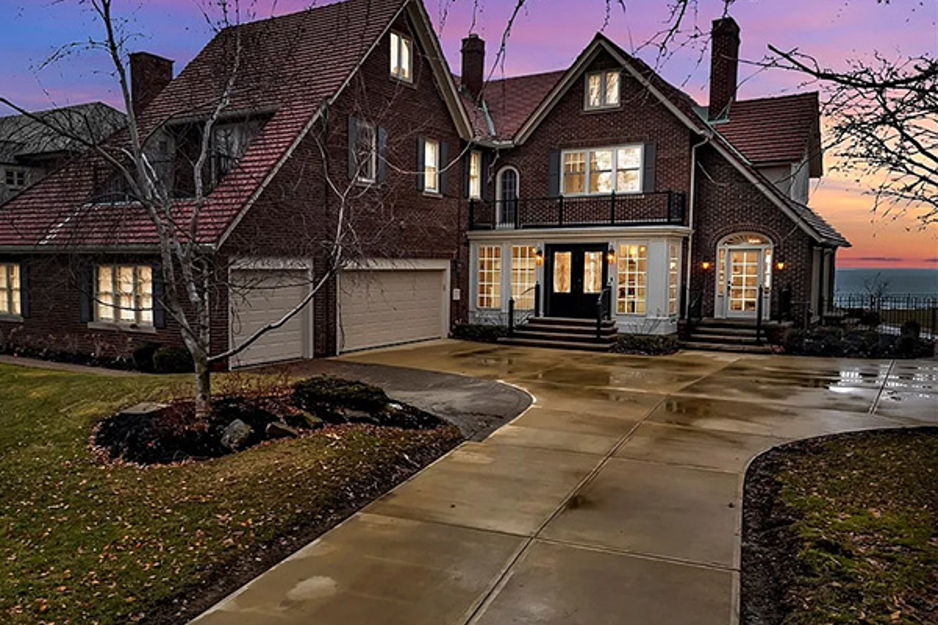 This Lakefront Lakewood Mansion Is Filled With Character, Charm and Marble