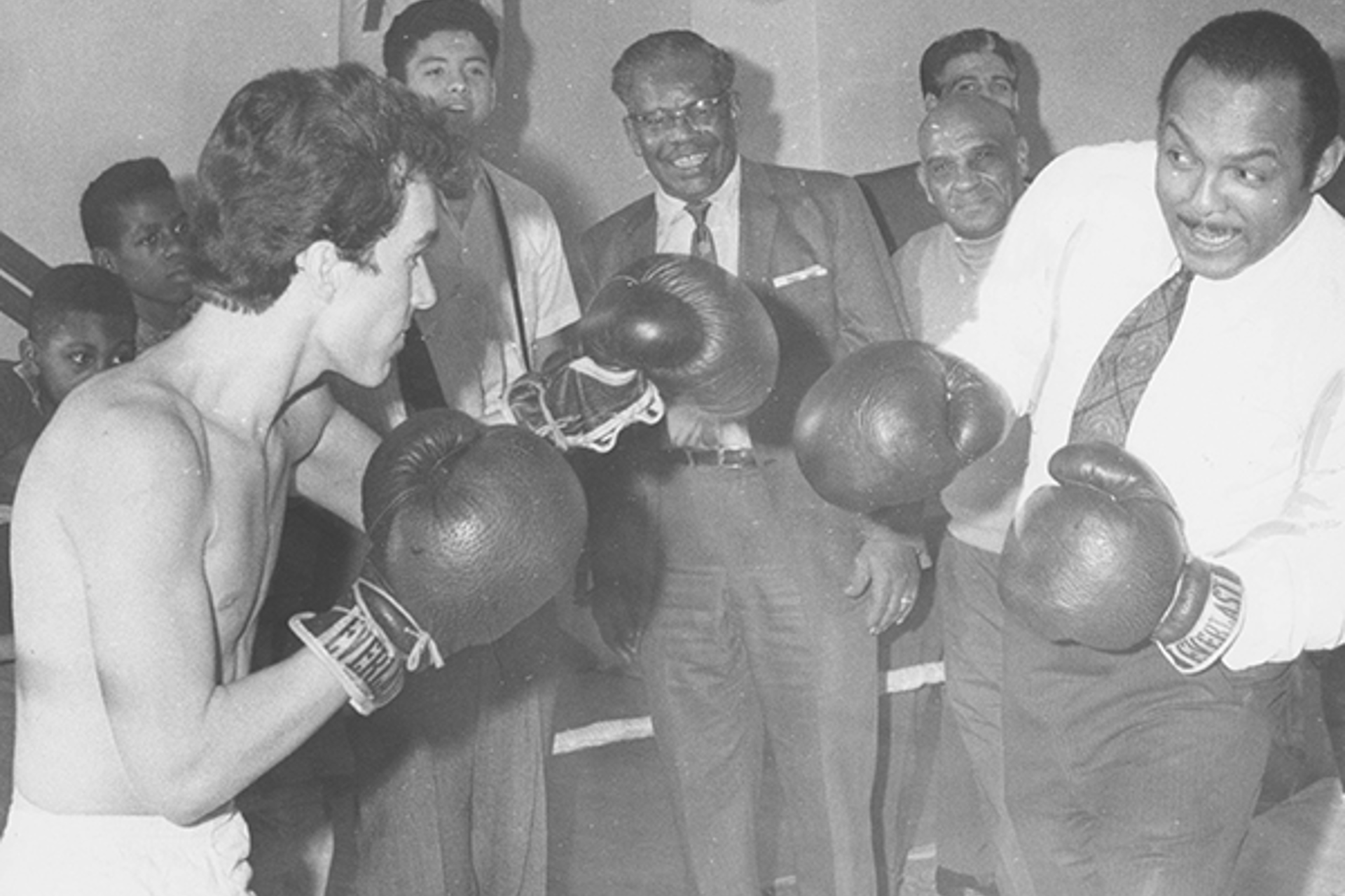 1969: Cleveland Mayor Carl Stokes, a Golden Glove Boxer, Squares Up